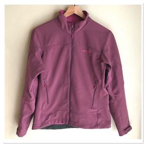 Patagonia Adze Polartec Jacket Zip Front Lightweight Rose Color Size Medium